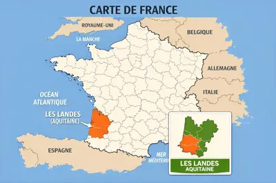 Plan de l'établissement Localandes