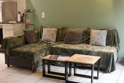 Coin salon dans l'établissement Maison Cléophée