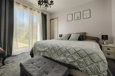 Un ou plusieurs lits dans un hébergement de l'établissement Maison Landes