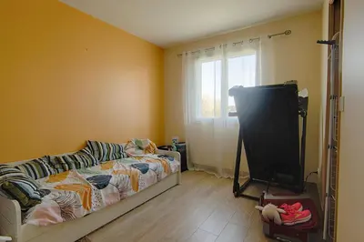 Coin salon dans l'établissement Maison Landes