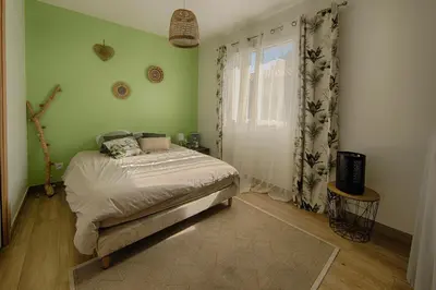 Un ou plusieurs lits dans un hébergement de l'établissement Maison Landes