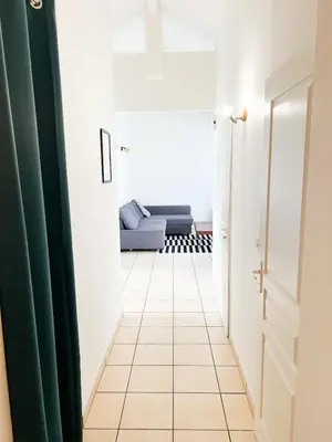 Coin salon dans l'établissement Capbreton à pied tout simple