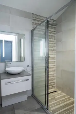 Salle de bains dans l'établissement Villa Douceur d'Océane