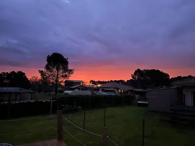 Lever ou coucher de soleil vu de la villa ou à proximité