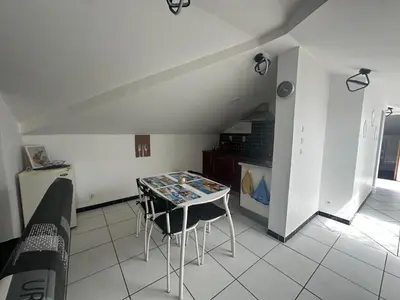 Télévision ou salle de divertissement dans l'établissement Appartement calme et lumineux