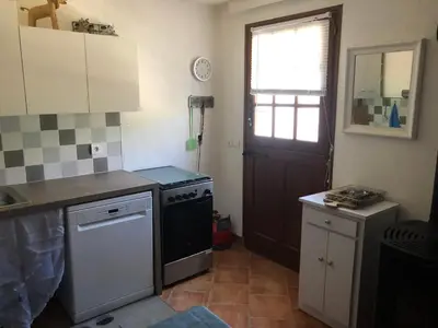 Cuisine ou kitchenette dans l'établissement House 2 people