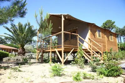 Bâtiment de le village vacances