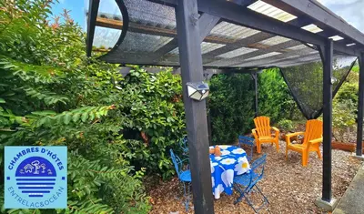 Jardin de l'établissement EntreLac&Ocean ch4