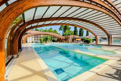 Piscine de l'établissement Appartement de type 2 cabine pour 4 personnes ou située à proximité