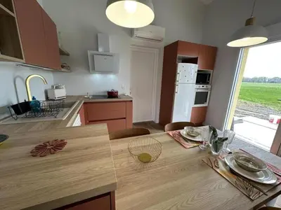 Cuisine ou kitchenette dans l'établissement Fauceana