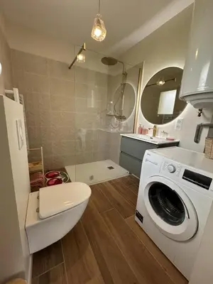 Salle de bains dans l'établissement Fauceana