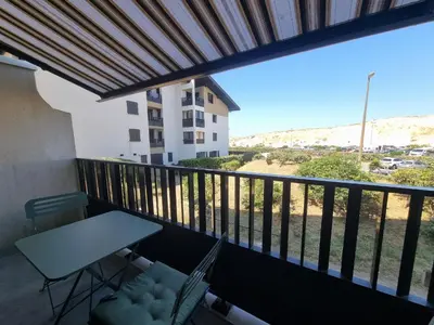 Balcon ou terrasse dans l'établissement Seignosse Penon - Studio avec alcôve proche plage - FR-1-239-1144