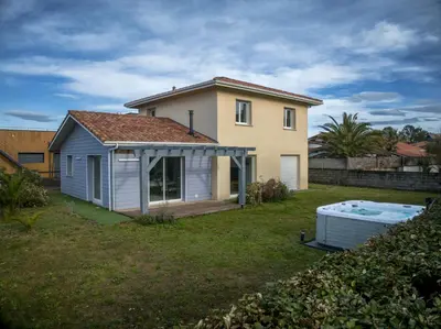 Jardin de l'établissement Villa Dune et Spa Sérénité Océane