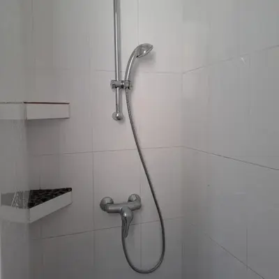Salle de bains dans l'établissement Appartement moderne à Moliets-et-Maa de 24 m²