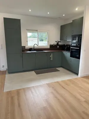 Cuisine ou kitchenette dans l'établissement Horizon Ocean