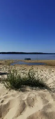 Paysage naturel près de le camping