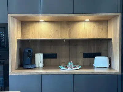 Cuisine ou kitchenette dans l'établissement La Villa Estienne - Spacieuse - Conviviale - 6 Chambres - Parking privé