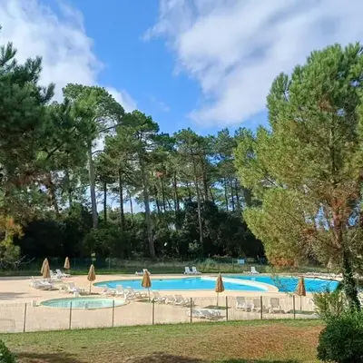 T3 Nature Ondres plage avec piscine et tennis
