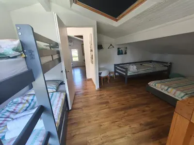 Un ou plusieurs lits dans un hébergement de l'établissement Charming and comfortable villa, golf and ocean nearby