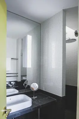 Salle de bains dans l'établissement Villa Mirasol