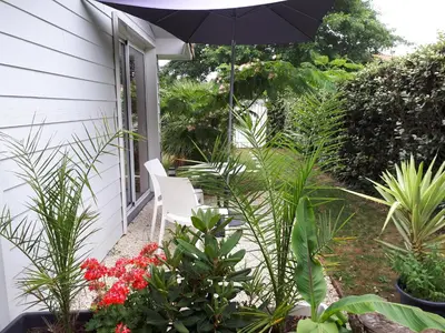 Jardin de l'établissement Le Soleil Couchant