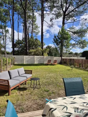 Jardin de l'établissement Villa 6 personnes entre nature et océan