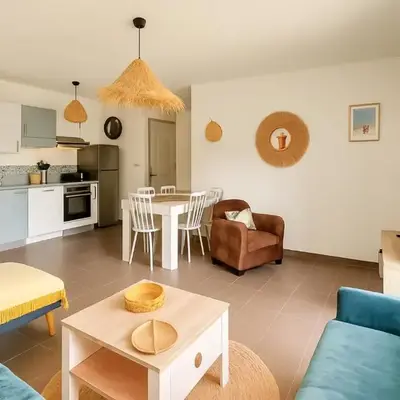 Appartement cosy avec grand jardin privatif