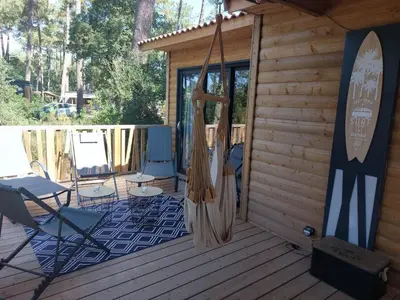 Plan de l'établissement Chalet 5 étoiles empl 74 3CH 2SDB Tv LL Lv Clim