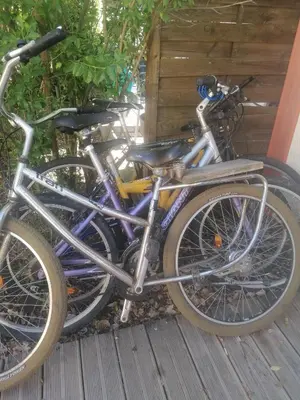 Vélo sur le terrain de l'établissement Le petit paradis ou dans les environs