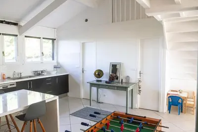 Plan de l'établissement Loft Bourdaines beach and wood