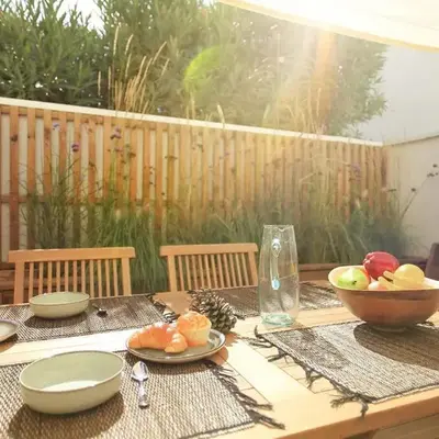 Cocon 4 pers renovated 10 min from the beach.