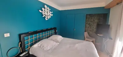 Un ou plusieurs lits dans un hébergement de l'établissement Jack's Lodge - La Grange