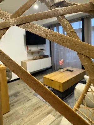 Télévision ou salle de divertissement dans l'établissement DaxLodge T2 coasy