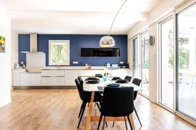 Cuisine ou kitchenette dans l'établissement Villa Hortensia - Welkeys