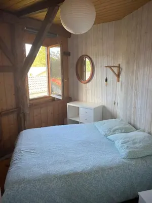 Un ou plusieurs lits dans un hébergement de l'établissement La Grange Sanguinet