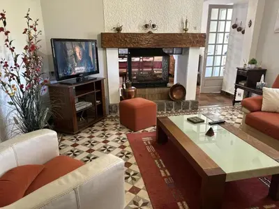 Coin salon dans l'établissement Maison jeanborde
