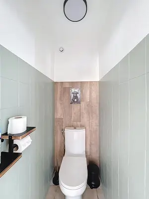 Salle de bains dans l'établissement Cozy Alclau