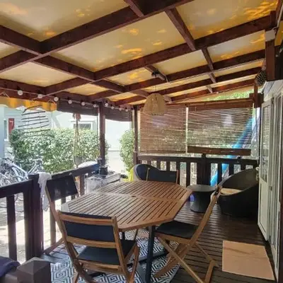 Mobil-home climatisé 4 pers 2 chambres