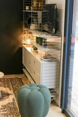 Cuisine ou kitchenette dans l'établissement Studio de Charme entre pins,golf et ocean