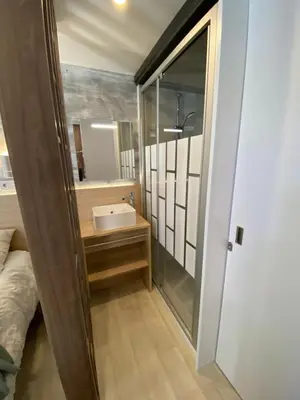Un ou plusieurs lits dans un hébergement de l'établissement Mobil Home camping La Civelle
