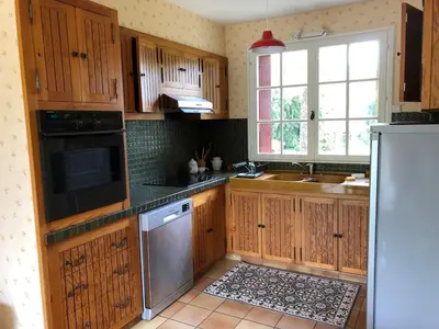 Cuisine ou kitchenette dans l'établissement Villa Mon But - Maison de maître du 19ème siècle