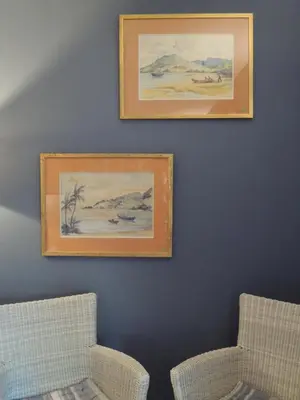 Coin salon dans l'établissement Via Bahia - Maison d'hôtes