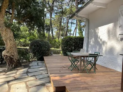 Jardin de l'établissement La Maison du Lac