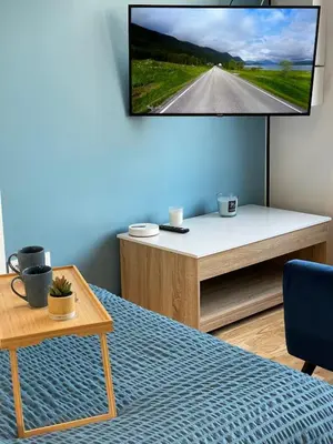 Télévision ou salle de divertissement dans l'établissement Le New Daily, 500m du centre de Dax