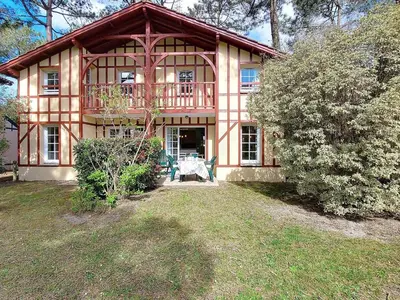 Jardin de l'établissement Maison 6 pers, terrasse, animaux admis, Moliets-et-Maa - FR-1-857-46