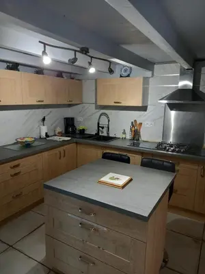 Cuisine ou kitchenette dans l'établissement SebEriKA