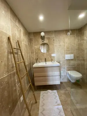 Salle de bains dans l'établissement Studio Pouchuc