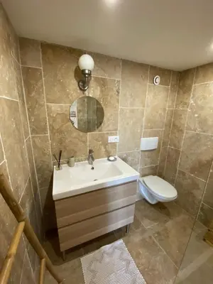 Salle de bains dans l'établissement Studio Pouchuc