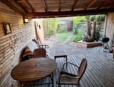 Jardin de l'établissement Aux portes de l'océan 2