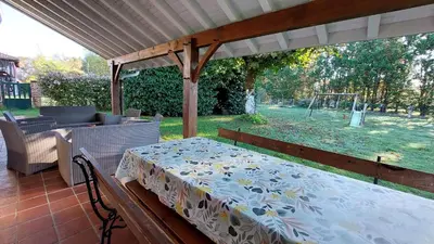 Jardin de l'établissement Gite de lescurade